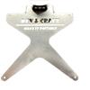 Generico Portatarga per KTM Duke 125-390 Pieghevole Staffa Supporto con Luce Targa LED (Senza Verniciatura Luce Targa Bianca)