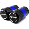 NTPJK Tappo attacco moto Accessori Moto Tappi Stelo Ruota Ermetici Per YAMAHA YZFR125 YZF R125 2014 2015 2016 2017 2018-2023(Blue)