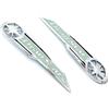 JNCGESW Emblema del serbatoio in plastica ABS per moto, etichetta autoadesiva per Yamaha Drag Star XV Vstar XVS 250 650 950 1100 1300, tutti i modelli (Chrome)
