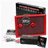 B&S Kit Filtro Aria Sportivo Aspirazione Rigenerabile Lavabile FB757/01 con Profumatore Interni