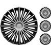 MOTOS M MOTOS Set di 4 Copricerchi 15 pollici - Eliminate i graffi con questi copriruota flessibili e leggeri da 15 pollici. Facili da installare, non richiedono attrezzi e proteggono dallo sbiadimento!