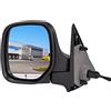 BESTPRICE ATP BESTPRICE 1x Specchio retrovisore esterno elettrico sinistro convesso Compatibile con CITROËN BERLINGO, PEUGEOT PARTNER (5_, G_), PARTNER (5_, G_)
