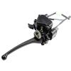 NCVCB Leva freno frizione Leva freno a doppia maniglia 22 mm con acceleratore anteriore per ATV Quad Bu&ggy 50 cc, 70, 90, 110 e 125