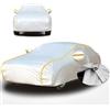 Generico Telo Copriauto Esterno Antigrandine per Alfa Romeo 75, Telo Auto Personalizzato, Telo Auto Impermeabile Traspirante Anti UV Antipolvere AntiVento, Con cerniera Oct5