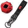 NSADDKF Custodia Chiave per Moto Cover Per Suzuki GSXR 600 750 1000 GSXR750 GSXR1000 GSX-R Accessori Moto Guscio Chiave In Alluminio Protettivo Portachiavi(M-3)