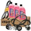 kW&HP KIT DISTRIBUZIONE COMPLETO DI POMPA ACQUA, CINGHIA SERVIZI ED ANTIGELO ***IN OMAGGIO*** PER CAPTUR CLIO IV KADJAR 1.5 DCI
