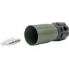SERTPLAS Spina Nato a 2 poli, 50 mm², 12 V-24 V, 2 pin, 300 A, spina Nato, in metallo adatto per veicoli militari, vigili del fuoco, ambulanza, terra e macchine edili, camion, rimorchi