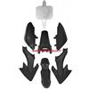 KAWIN Shopping on line Kit CARENATURA PLASTICA per Dirt Bike Pit Bike Colore Nera