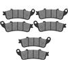 Road Passion Pastiglia Freno Kit Compatibile con Honda NT650 Deauville 650 2002-2005 / VFR 800 1998-2005 CBR 1100 Blackbird 1997-2008 / XL 1000 Varadero Non ABS 2003-2006