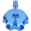 EVTSCAN Tappo di copertura del serbatoio del carburante per motocicletta in alluminio CNC per moto da 50cc-160cc Pit Dirt Motor Bike(Blu)