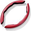 MYYULONG 1 Paio di Coprivolante Auto per Toyota Yaris Cross/Hybrid 2020 2021 2022 2023 2024, Antiscivolo Traspirante Segmentato Copri Volante Protezione Custodia Volante,Red