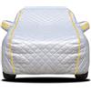 Generic Telo Copriauto Antigrandine Imbottito Per Fiat Grande Panda Hybrid 2025 Copriauto, Copertura Per Auto Antigrandine, Antivento, Antipolvere, Impermeabile E Traspirante(CC)