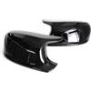 LIANGBAOS Specchietti Retrovisori Copri Per BMW X1 E84 X3 F25 Pre-LCI 2010 2011 2012 2013 Specchietto retrovisore nero lucido Specchietti Retrovisori Copri (Colore : 1 pair black)