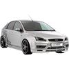RDX Racedesign Minigonne laterali compatibile con Ford Focus II 2005-2008 escl. ST 'GT-Race' (ABS)