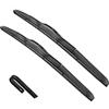 Autopixl Set spazzole tergicristallo anteriore posteriore compatibile con Suzuki Vitara LY MK4 Suzuki Escudo 2015-2023 parabrezza parabrezza 241610 spazzola(Front,LHD)