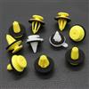 DZMZL Set di 10 clip di fissaggio per montanti laterali per parabrezza, kit di riparazione DHB500400 per Range Rover LR3 LR4
