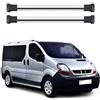 OMAC Barre Portatutto Trasversali in Alluminio per Renault Trafic II 2001-2014 - TÜV/DIN 75302
