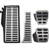 Barabesty Pedale 'acciaio inossidabile 'automobile per il golf 5 6 Mk5 Mk6 Mk5 per A5/At/Mt 4Pc