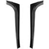 SRQORT Spoiler Posteriori Per Golf 5 MK5 R32 2003-2008 Coppia Spoiler Laterali Per Lunotto Posteriore Look Sportivo Splitter Laterale Lunotto Posteriore Posteriore Spoiler Deflettore(Bright black)