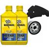 Generico KIT TAGLIANDO OLIO XTM 10W40 (2 LITRI) compatibile con BARDAHL XT + FILTRO OLIO 82635R + FILTRO ARIA COMPATIBILE CON PIAGGIO BEVERLY 250 300 RST HPE