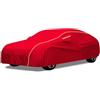 BAIRU Teloneo Antigrandine Per Alfa Romeo Brera | 4413 x1830 x377 mm, Telo Protettivo Idrorepellente, Copriauto Traspirante Antipolvere, Telo Copriauto(Red)