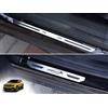autoCOVR Sottoporta In Acciaio per Jeep.Avenger | 4 Pezzi Battitacco Protezione Soglia Inox Altitude Summit Avenger Accessori Tuning