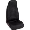 Susy Shop Coprisedile Anteriore Universale Per Auto Di Colore Nero, Antiscivolo Impermeabili Protezione Per Sedile Guidatore E Passeggero Da Sudore, Sporco O Peli Del Cane (1 Coprisedile)
