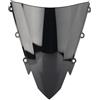 HTUHBCX CUPOLINO Parabrezza Per Moto Parabrezza Per CBR500R Per Cbr 500R 500 R 2016 2017 2018 Deflettore Per Parabrezza A Doppia Bolla Spoiler(Black)