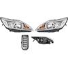 EASYSHOP24H Set Fari Anteriori per Focus MK2 Restyling 2007-2011 H7/H1 con Motore