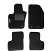 Carmats compatibili non originali tappetini 500x sport in moquette battitacco in gomma fermi di fissaggio