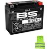 CLICK & GO COMPATIBILE CON HARLEY DAVIDSON FLHT Electra Glide 1340 per anno 1983 al 1996 BATTERIA YTX24HL-BS BS BTX24HL-BS SLA PRONTA E CARICA PER L'UTILIZZO BATTERIE 21 AH 12V 205X87X162MM ATTIVA