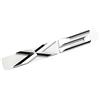 KARFRI 3D ABS Cromato Nero Lucido Logo X5 Lettere Targhetta Bagagliaio di Un'auto Distintivo Dell'emblema Decalcomania Compatibile con BMW X5 Adesivo E70 E53 F15 G05 Accessori (Color : Chrome Silver)