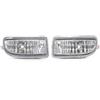Ksjosji Paraurti Anteriore 81221-60032 Per Toyota Per Land Per Cruiser 100 HDJ100 HZJ105 FZJ100 1999-2006 Fendinebbia Guida Gruppo Fari Fendinebbia A LED(1 pair Halogen)
