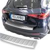 RECAMBO Protezione paraurti in acciaio inox spazzolato opaco con texture compatibile per Mercedes GLC X254 anno di costruzione dal 2022 styling e protezione per il paraurti