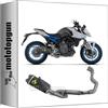 MOTOTOPGUN arrow scarico completo + collettore omologato open works titanio fondello carby compatibile con suzuki gsx-8s 2024 mototopgun