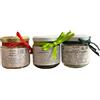 Chinunno Tris di Prodotti Tipici Pugliesi: Ricotta Forte Pugliese Miele e Confettura di fioroni (90 gr x 3 vasetti)