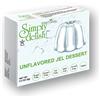 Simply Delish, Sugar-Free Jelly Dessert - Vegan, Gluten and Fat-Free, Unflavoured - Pack of 6, Keto Friendly Sweets