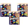 Zeus Party 9 Tubetti di Smarties da 34g - 3 Pacchetti da 3 Tubi di Caramelle al Cioccolato
