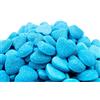Vidal Cuori Azzurri Frizzanti Ripieni al Lampone. Caramelle Gommose Frizzanti Ripiene di colore Azzurro. Ideali per Buffet e Caramellate. Busta da 1Kg