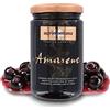 Agrimontana Frutta Candita Artigianale, Amarene Candite Sotto Sciroppo, 390 Grammi / Sgocciolate: 250 Grammi