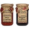 Delizie Vaticane di Tropea Nduja di Spilinga (Salame Piccante Spalmabile) 280g + Mousse di Cipolla 330g - Prodotti Tipici Calabresi - Salsa Gourmet - 100% Made Italy - Delizie Vaticane Di Tropea.