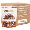 NuTrail Cacao, senza zucchero, senza glutine, senza cereali, cheto, basso carbo, cereali sani, 237 ml, 6 pezzi