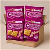 Generico Croccantelle Gusto Bacon - Snack Salato Italiano con Olio d'Oliva 4 Confezioni ogni Confezione contiene 6 Bustine Croccanti, Saporite e Perfette per Ogni Pausa