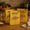 Generico Pasta Protein+ 3, 6 o 12x400g - Spaghetti, Penne Rigate o Fusilli - Ricca di Proteine Vegetali, Trafilata al Bronzo, per Diete Equilibrate, Fitness, Sportivi (3 Pezzi Penne Rigate Protein+)