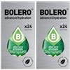 Generico SET 48 BOLERO DA 3 GRAMMI Aloe Vera Pineapple Preparato istantaneo polvere solubile in bustine Sticks per Bevande con Stevia e Vitamina C e Senza Zucchero ideale per fitness e diete