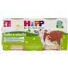 HIPP - OMOGENEIZZATI POLLO E VITELLO BIO - 160