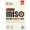 King Soba Noodle Culture King Soba | Og Miso Soup Tofu & Ginger | 5 x 60g