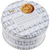 Ikea KAFFEREP - Biscotti grossi svedesi in latta decorativa grigia, mandorle e zenzero, 350 g