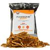 Fassone70pro Beef jerky gusto Paella, carne secca per umani con 70% di proteine naturali, snack proteici a base di carne essiccata per sportivi, beef protein proteine senza lattosio.(Pack da 10 x 25g)