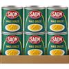 Generico Confezione da 6 Barattoli di Mais Dolce in Grani da 2,6kg - Totale 15,6kg - Lattina in Banda Stagnata - Ideale per Cucine Professionali, Ristorazione, Mense e Scorte Alimentari